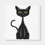 Black Cat 2 Magnet