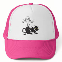 Black Cat and Ghost hats