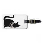 Black cat and jewel ragetsujitagu luggage tag
