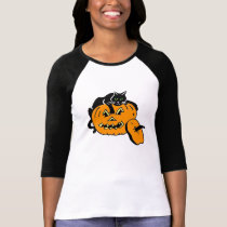 Black Cat and Pumpkin t-shirts