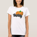 Black Cat and Pumpkin t-shirts