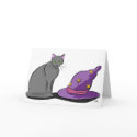 Black Cat and Witch Hat cards