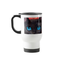 Black Cat Art  & Butterfly - Multi Mugs