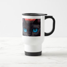 Black Cat Art  & Butterfly - Multi Mugs