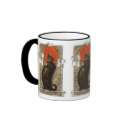 Black Cat - Art Nouveau - Theophile Steinland mugs