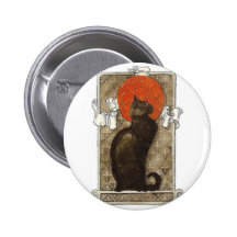 Black Cat - Art Nouveau - Theophile Steinlen Pins