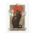 Black Cat - Art Nouveau - Theophile Steinlen postcards