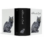 Black Cat Avery Binder