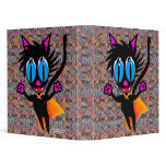 Black Cat...Away Art Binder