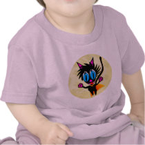 Black Cat...Away! Infant T-Shirt