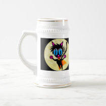 Black Cat...Away! Steins Coffee Mug