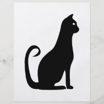 Black Cat Birthday Personalized Flyer