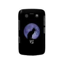 Black Cat Blue Moon Blackberry Bold Case casemate cases