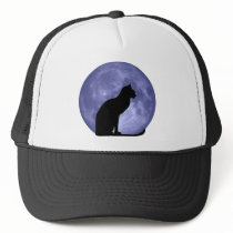 Black Cat Blue Moon hathat hats