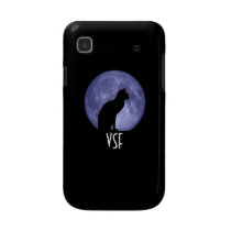 Black Cat Blue Moon Samsung Galaxy S Case casemate cases