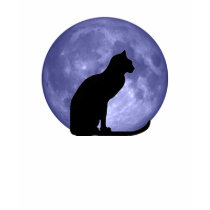 Black Cat, Blue Moon t-shirts