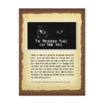 Black Cat Bone Spell Postcard