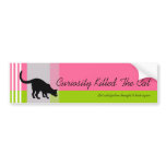 Black Cat Bumper Stickers
