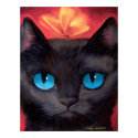 Black Cat Butterfly Painting - Poster posters by JUDERM Black Cat Butterfly Painting - Poster posters