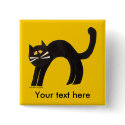Black Cat button