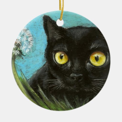 black cat ornaments for christmas tree