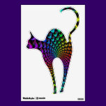 black cat custom wall decal wall decals