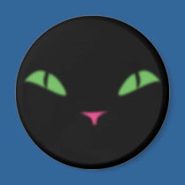 Black Cat Eyes magnets