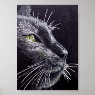 Black Cat (from $10.55) print