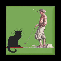 Black Cat Golf magnets