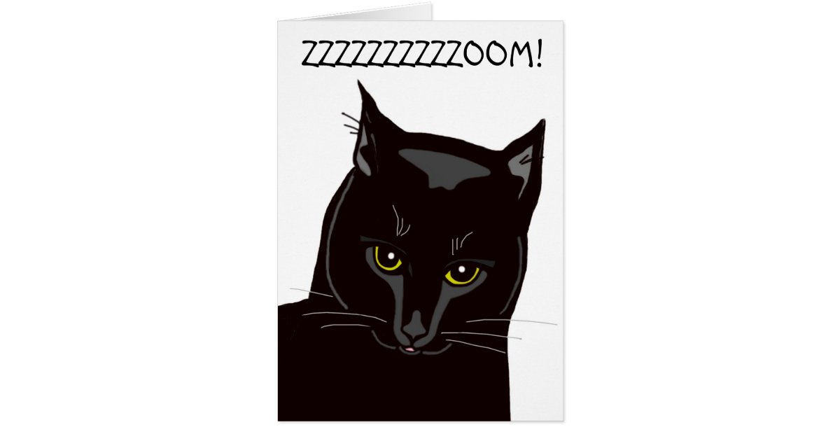 black-cat-gotcha-day-card-zazzle