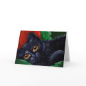 Black Cat Halloween 1 Card