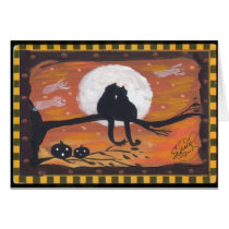 Black Cat Halloween cards