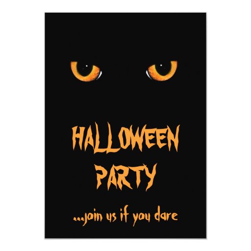 Black Cat Invitations Black Cat Invitations