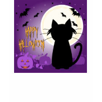 Black Cat Halloween t-shirts