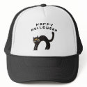 Black Cat Happy Halloween hat