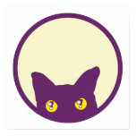 BLACK CAT HEAD posters