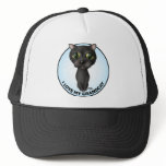 Black Cat: I Love My Grandcat Mesh Hats