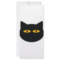 black cat icon rack cards