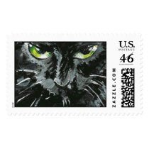 Black Cat "India" postage