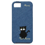 Black Cat iPhone 5 Case