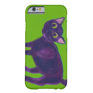 Black Cat iPhone/iPad/Samsung/Motorolla feat. Barely There iPhone 6 Case