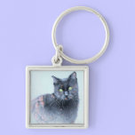 Black Cat Keychain keychains