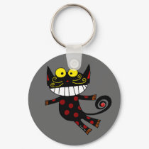 Black cat keychains