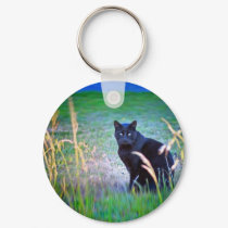 Black Cat keychains by paulnsheryl Black Cat keychains
