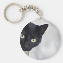 Black Cat Keychain