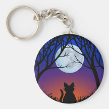 Black Cat Keychain Black Cat Gifts Pet Keychains