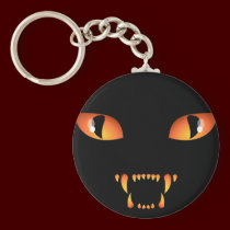Black Cat Keychain Cat Halloween Keychains keychains