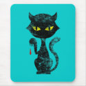 Black Cat Kills mousepad