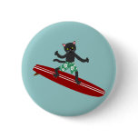 Black Cat Longboard Surfer buttons