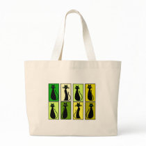 Black Cat Lovers Gifts Tote Bags